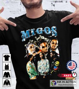 Migos Takeoff Rapper Shirt Rest In Peace Takeoff Ink In Action