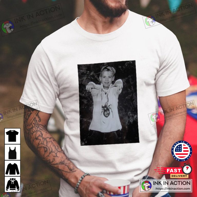 R I P Aaron Carter Vintage T Shirt Thank You For The Memories Rest In