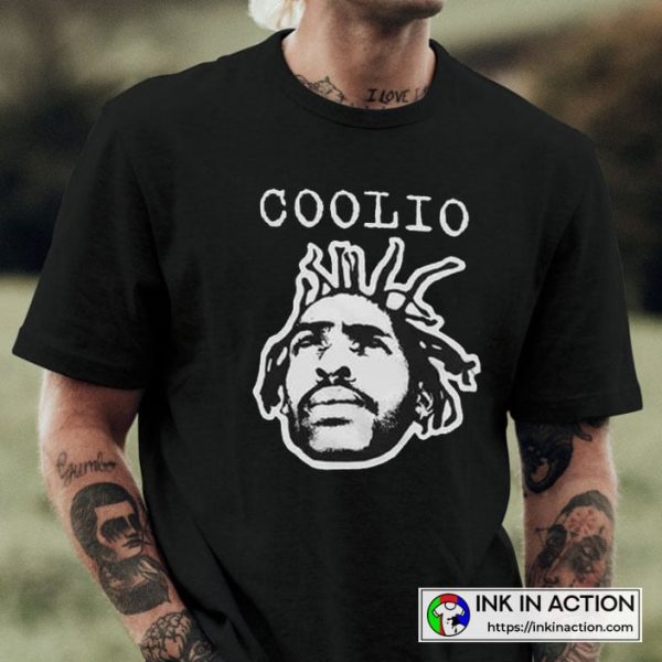 Coolio Vintage Shirt RIP Coolio 1963 2022 Legend Never Die T-Shirt