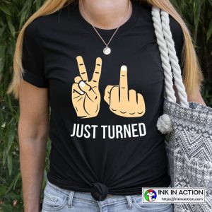 Just Turned 21 For 21st Birthday Party 21st Birthday Gifts For Daughter T-Shirt