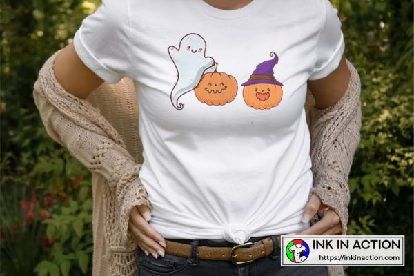 Pumpkin Spice Autumn Vibes Fall Vibes Halloween Gift T-shirt