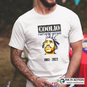 RIP Coolio Legend Never Die 1963 2022 Coolio Thank You For Memories T-shirt
