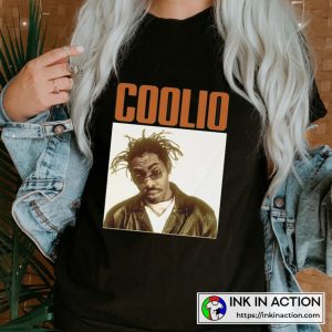 RIP Coolio Shirt Artis Leon Ivey Jr Shirt Rapper Coolio Gift For Fans T-shirt