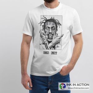 Rip Coolio 1963 2022 Legend Never Die InkInAction Memorial T-shirt