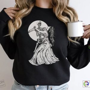 Skeleton Dance With Death Halloween Themed T shirts 2