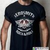 Aerosmith Authentic Rock n Roll Graphic T-shirt