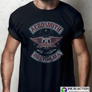 Aerosmith Boston Pride Boston MA Unisex Vintage T-shirt