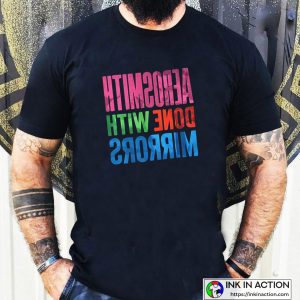 Aerosmith Done With Mirrors Full Color Essential T-shirt