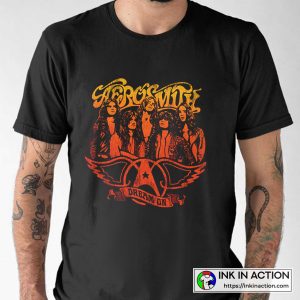 Aerosmith Dream On Black Vintage T-shirt