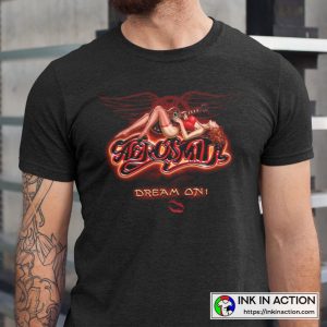 Aerosmith Dream On Graphic Tee Vintage T shirt 3