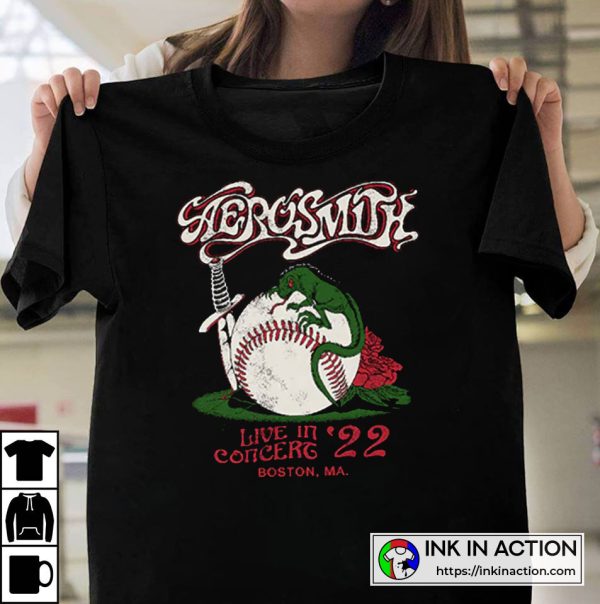 Aerosmith Fenway Event Live In Concert 22 Boston Concerts T-shirt