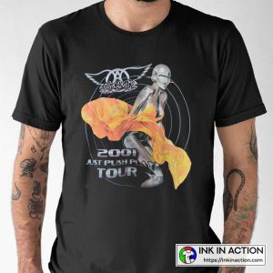 Aerosmith Just Push Play Tour Hajime Sorayama 2001 Essential T