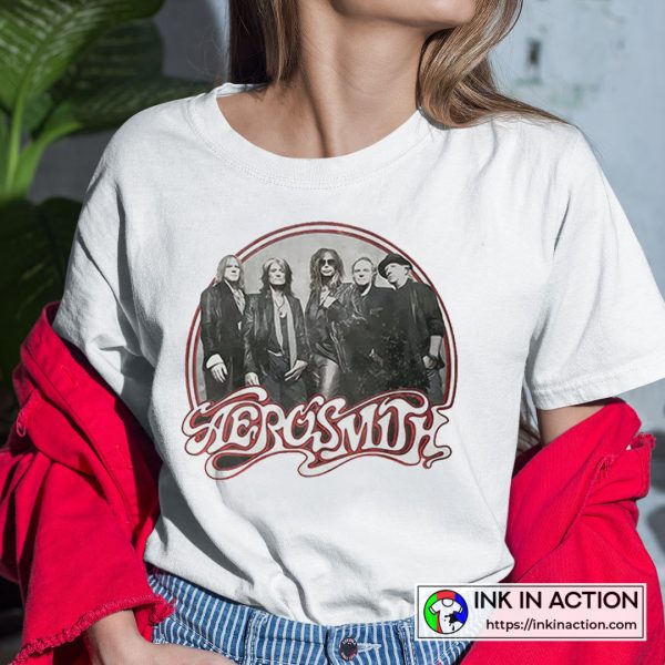 Aerosmith Members Simple T-Shirt