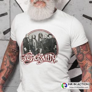 Aerosmith Members Simple T Shirt 3