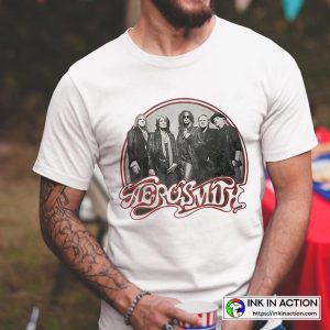Aerosmith Members Simple T Shirt 4