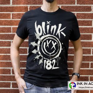 Blink 182 Drawn Up Men's Black Essential T-Shirt