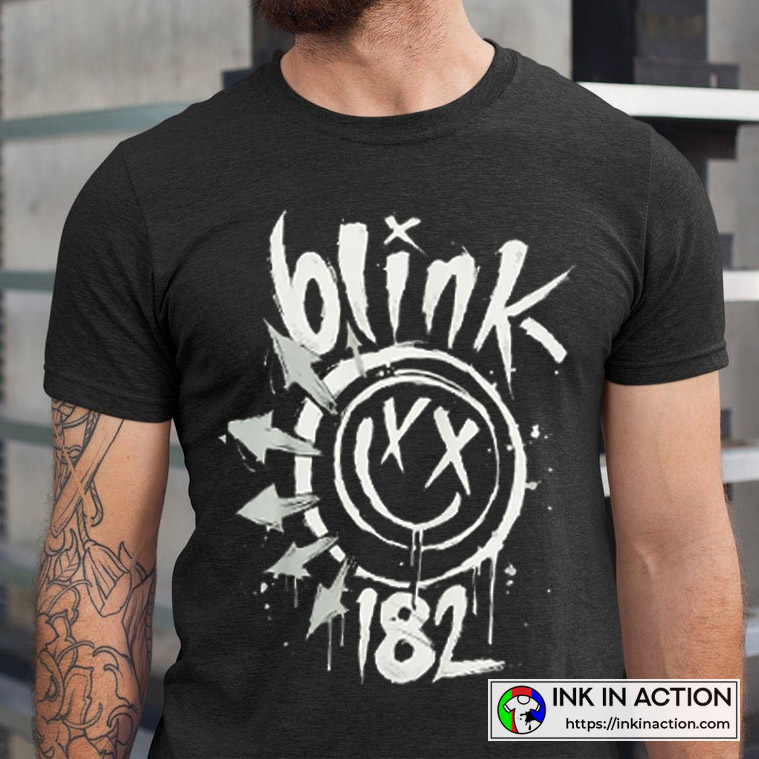 Blink 182 Drawn Up Men's Black Essential T-Shirt - Print your thoughts.  Tell your stories.