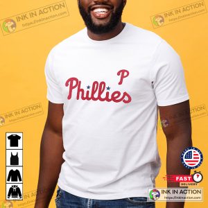 Philadelphia Phillies 2022 World Baseball Series Team T-shirt Gift Fan Size  S