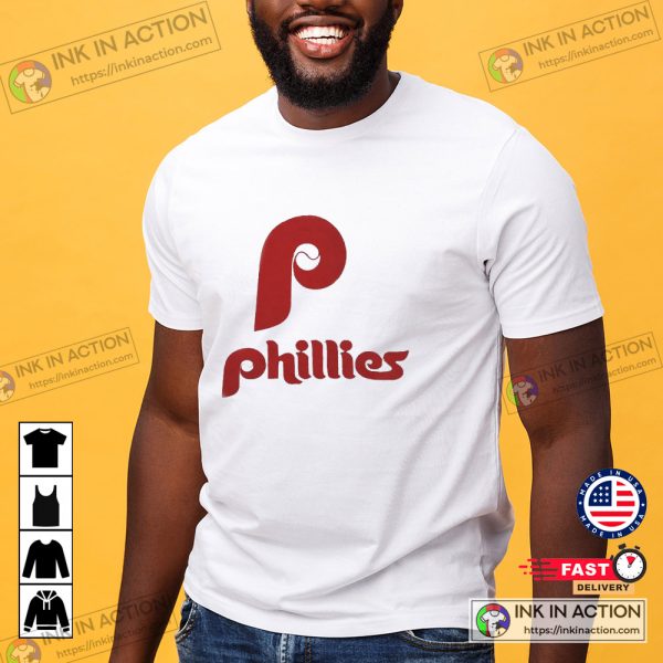 Baseball Philadelphia Phillies Vintage Phillies Crew Sweatshirt T-shirt