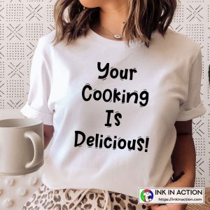 Best White Lies For Soul Your Cooking Is Delicious Funny White Lies Quotes About Food For Chef Essential T-Shirt