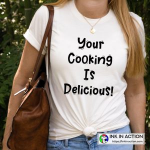 Best White Lies For Soul Your Cooking Is Delicious Funny White Lies Quotes About Food For Chef Essential T-Shirt