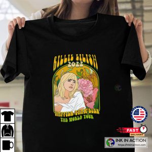 Billie Eilish Tour The Happier Than Ever Album World Tour 2022 Tshirt 4