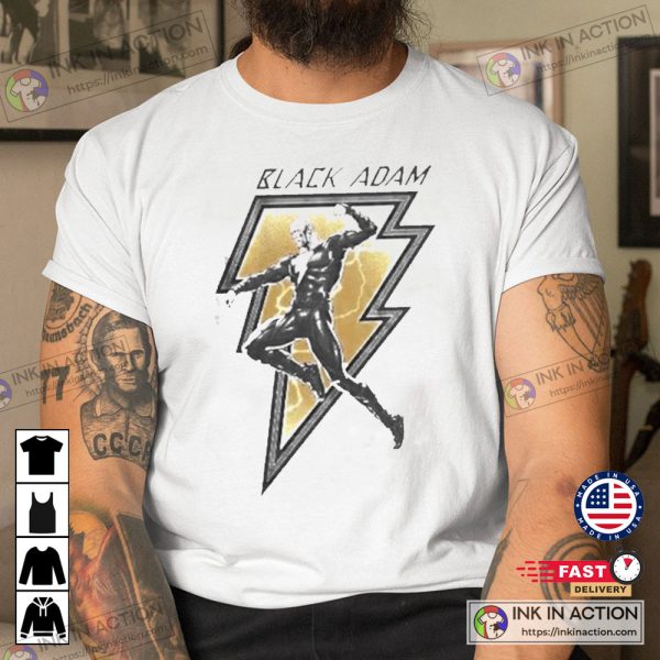 Black Adam 2022 Black Adam DC Comics Flash Graphic Essential T-Shirt