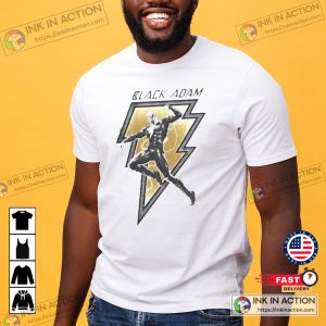 Black Adam 2022 black adam dc comics Flash T Shirt 4