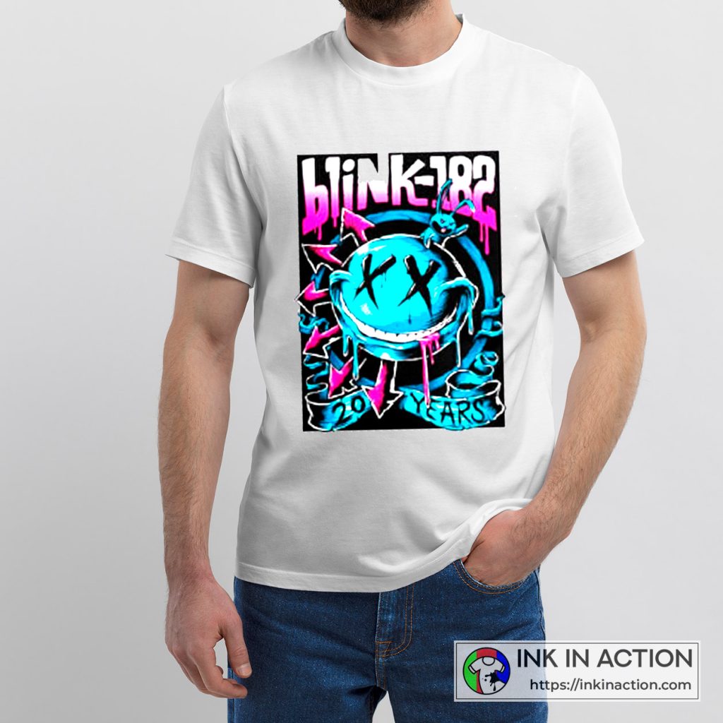 blink 182 tie dye shirt