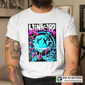 Blink 182 20 years Anniversary Blink 182 Tour Blink 182 Concert T-Shirt