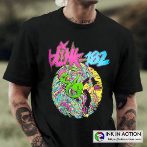Blink 182 Men Overboard Overboard Event Graphic T-Shirt