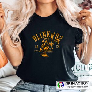 Blink 182 T-shirt College Mascot Best T-shirt