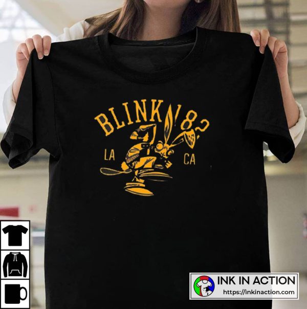 Blink 182 T-shirt College Mascot Best T-shirt