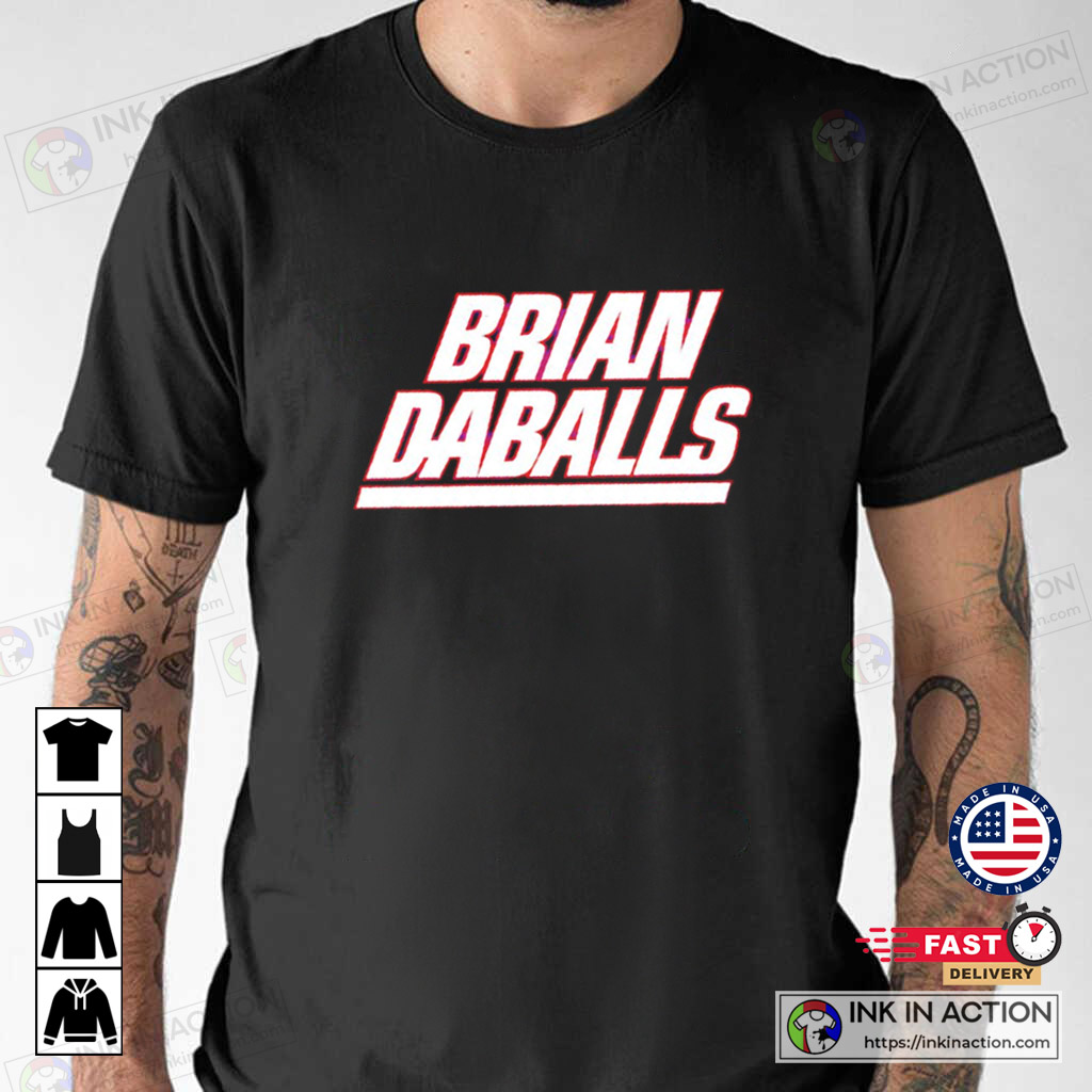 Brian Daballs NFL NY Giants New York Giants Brian Daboll Classic T-shirt -  Ink In Action