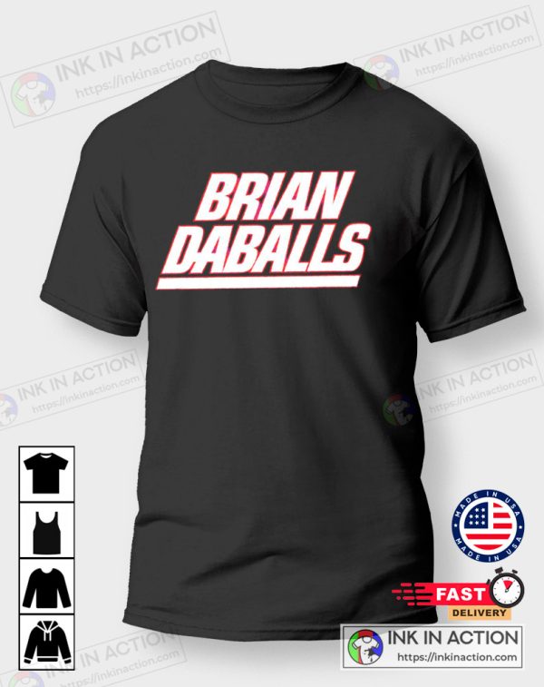 Brian Daballs NFL NY Giants New York Giants Brian Daboll Classic T-shirt