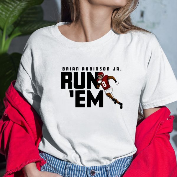 Brian Robinson Jr Run Em T-Shirt