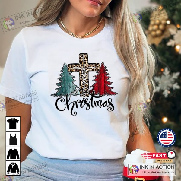 Buffalo Plaid Christmas Merry Christmas Matching Family T-shirt