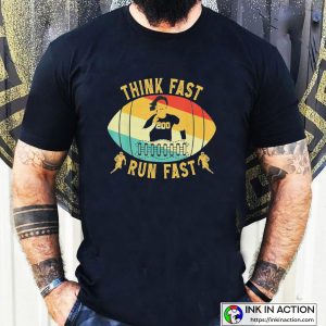 Chad Powers 200 T-Shirt Think Fast Run Fast Color Graphic T-shirt