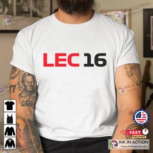 Charles Leclerc F1 Formula 1 LEC16 Ferrari Team T-shirt