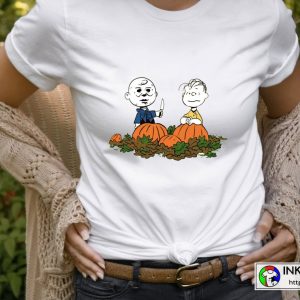 Charlie Brown The Peanuts Gang Meet 80s Horror Icons Awesome T shirt