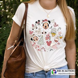 Christmas Mickey Mouse And Friends Merry Xmas T Shirt 3