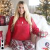 Rockin Around the Christmas Tree Unisex Minimal Merry Xmas Shirt