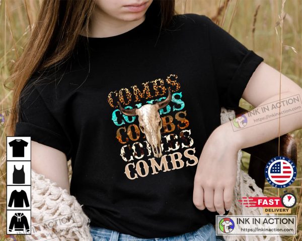 Combs Bullhead Best Country Music Cowboy Combs Shirt