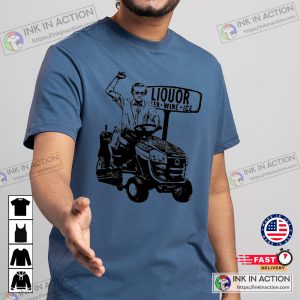 Country Music T-shirt Tractor Vintage Beer 80s Classic Outlaw Shirt