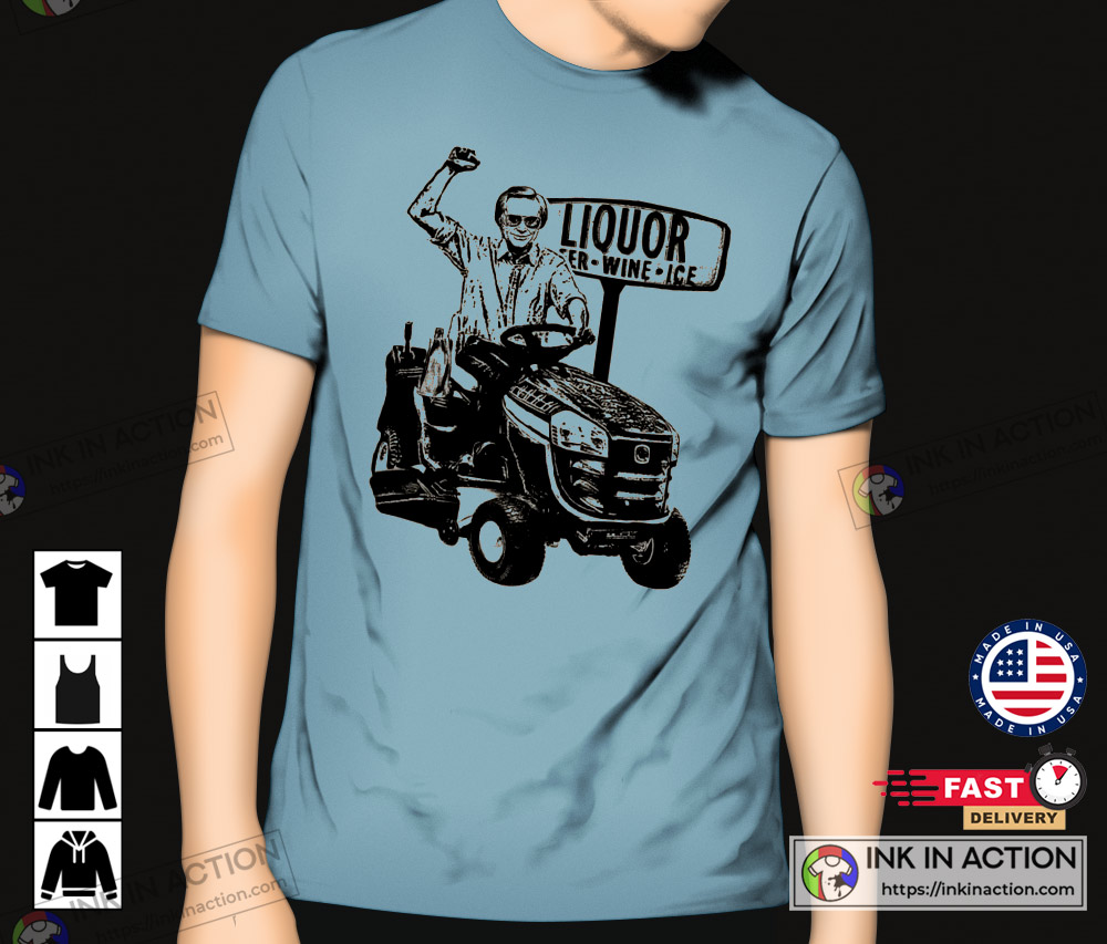 Country Music T-shirt Tractor Beer 80s Classic Outlaw Shirt - Ink In Action