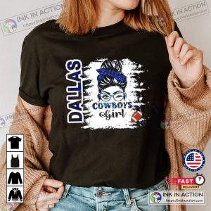 Dallas Cowboys Shirts For Girls Hot Cowboys Girls T-Shirt
