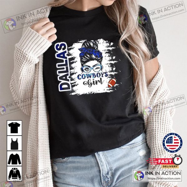 Dallas Cowboys Shirts For Girls Hot Cowboys Girls T-Shirt