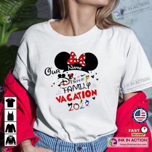 Disneyland Vacation Disneyland Trip Disney Custom T Shirt 1