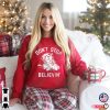 Xmas Wishes Don’t Stop Believin’ Christmas Winter T-shirt