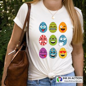 Easter Egg Shirt Easter Party Simple T Shirt 2